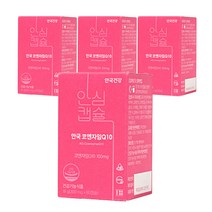 안국 코엔자임 Q10 300mg, 60정, 4개