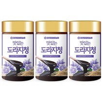 참앤들황토농원 맛있는 도라지청, 250g, 3개