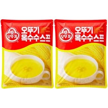 오뚜기 옥수수 스프, 1kg, 2개