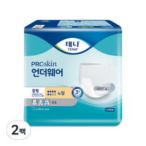 테나 남녀공용 언더웨어 노말 성인기저귀, 중형, 10매입, 2팩