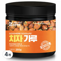 조은약초 치자가루 분말, 4개, 250g