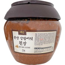 [토종된장] 동강토종 된장 14kg 메주콩 100% /옛날식 토종된장/업소용, 1개