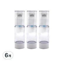 빅드림 화장품 공병 진공 에센스 펌프 30ml EB-04, 혼합색상, 6개