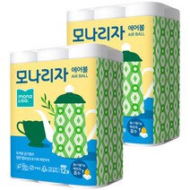 모나리자 에어볼 키친타올 150매, 12롤, 2팩