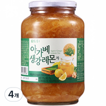 담터 아가베생강레몬차, 1kg, 1개입, 4개