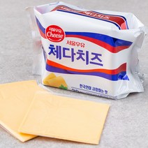 서울우유 체다 슬라이스 치즈 20매입, 400g, 1개