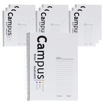 포포팬시 캠퍼스 노트3, 화이트, 10개입