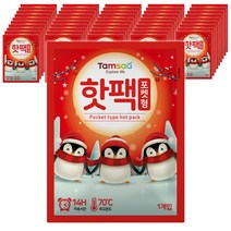 탐사 국내 생산 포켓용 핫팩 90g, 50개