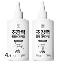 생활공식 초강력 곰팡이 제거젤, 4개, 200ml