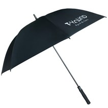 티욘드 암막 초발수코팅 골프 자동 장우산, 블랙/로고형 TYGR-01