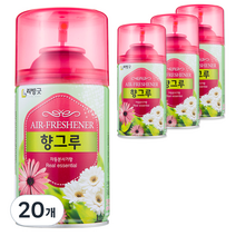 리빙굿 향그루 자동분사기 본품, 280ml, 20개, 헤이즐럿향