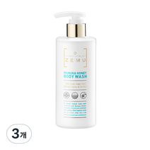 제무 마누카 허니 바디워시, 300g, 3개