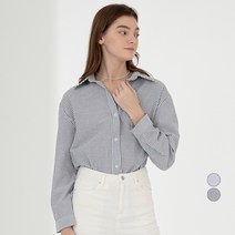 ELLE GIRL 옥스포드 스트라이프 셔츠