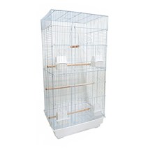 로라펫 대형 2단 새장, 화이트, 1개