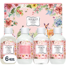 부케가르니 헤어바디 4종 트래블키트 화이트머스크, 6세트