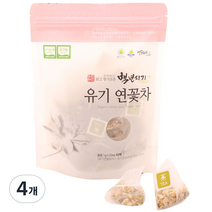 백년지기 유기 연꽃차 티백, 20g, 4개, 4개