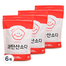 엘앤에스 과탄산소다 산소계표백제, 1kg, 6개