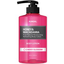 쿤달 퓨어 바디로션 체리블라썸향, 500ml, 1개