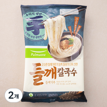 풀무원 들깨 칼국수 2인분, 412g, 2개