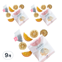 디톡톡 퍼플톡 건조 레몬 워터, 18g, 1개입, 9개