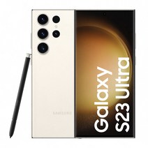 삼성전자 갤럭시 S23Ultra 자급제, 크림, 512GB