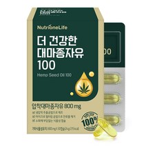 뉴트리원 더 건강한 대마종자유 100 24g, 30정, 1개