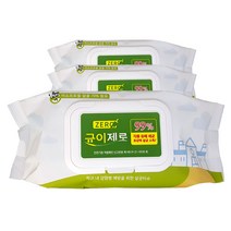 균이제로 살균 소독 티슈, 75매, 3팩