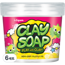 아이오감 클레이솝, 150g, 6세트