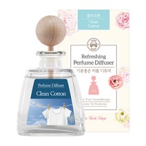 더허브샵 기분좋은 퍼퓸 디퓨저 50ml, 클린코튼, 1개