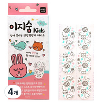 이지숨 키즈 입에 붙이는 입벌림방지 테이프 60p, 4개