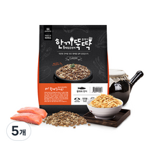 한끼뚝딱 생후 3개월령 이후 황태담은 클래식 강아지 사료, 황태와 연어 클래식, 1kg, 5개