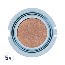 이니스프리 New 노세범 파우더 쿠션 리필 SPF35 PA++ 14g, 21C 로제 바닐라, 5개