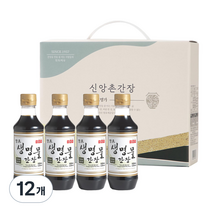 신앙촌 양조 생명물간장 K 4호, 500ml, 12개