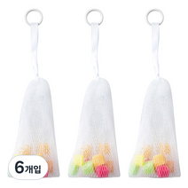 더자카 메쉬 세안 비누망 B, B형, 6개입