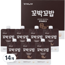 꼬박꼬밥 식사대용 초코 맛 한끼 쉐이크, 40g, 14개