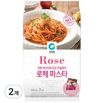 대상 청정원 크림 로제파스타, 644.4g, 2개