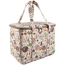 라페조 보온보냉 가방 L + 어깨끈, 동물원/화이트