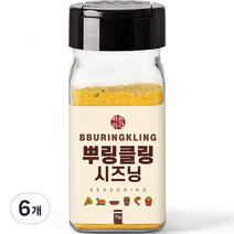 바른미각 뿌링클링 시즈닝, 70g, 6개