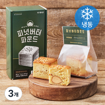 무화당 피넛버터파운드 (냉동), 240g, 3개