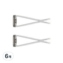 디씨네트워크 차량용 큐빅 곰돌이 방향제 클립 5cm, 1개입, 6개