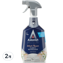 아스토니쉬 스페셜리스트 패브릭 리프레셔 섬유탈취제, 화이트 플라워, 2개, 750ml