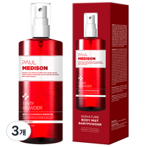 폴메디슨 시그니처 바디미스트 베이비파우더향, 211ml, 3개