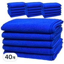 하트민 마이크로 극세사행주 파랑 30g, 40개