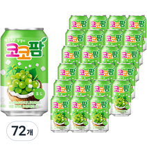 해태htb 코코팜 포도, 340ml, 72개
