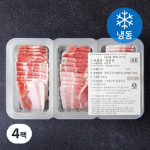 코빅푸드 삼겹살 (냉동), 4팩, 450g