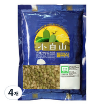 소백산영농조합 유기농 찰녹미, 500g, 4개