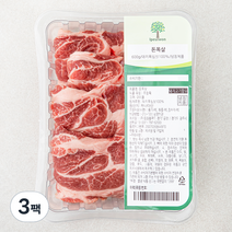 이플원 캐나다산 돼지 목살 구이용 (냉장), 600g, 3팩