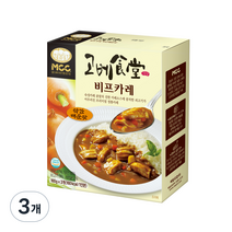 고베식당 비프카레 약간매운맛, 3개, 480g