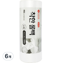 롯데 이라이프 착한 롤백 17 x 25 cm 500p, 소(S), 500매입, 6개