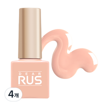 디어러스 원스텝 젤네일, D601 샌드에이드, 5ml, 4개